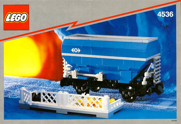 Lego 4536 Blue Hopper Car 